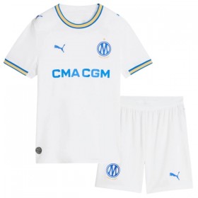 Jalkapallo Pelipaidat/Peliasut Olympique de Marseille Aubameyang 17 Lasten Kotipelipaita 2026-27