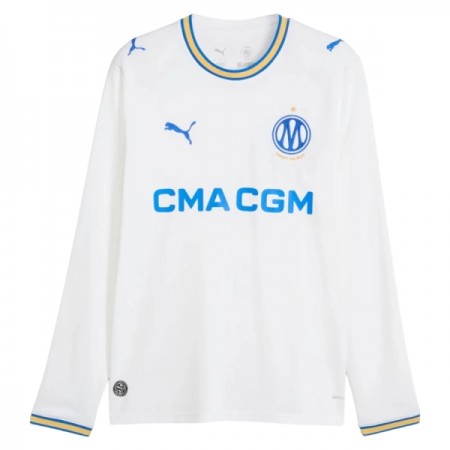 Jalkapallo Pelipaidat/Peliasut Olympique de Marseille Kotipelipaita 2026-27 Pitkähihainen
