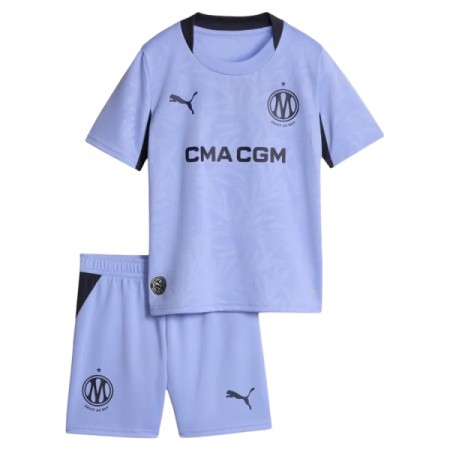 Jalkapallo Pelipaidat/Peliasut Olympique de Marseille Lasten Kolmaspelipaita 2026-27