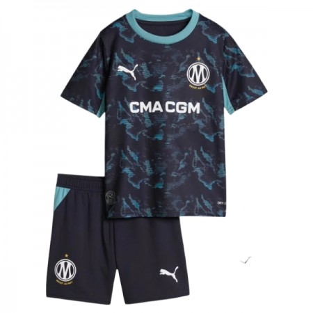 Jalkapallo Pelipaidat/Peliasut Olympique de Marseille Lasten Vieraspelipaita 2026-27 Jalkapallo Pelipaidat/Peliasut Olympique de Marseille Lasten Vieraspelipaita 2026-27