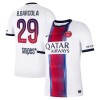 Jalkapallo Pelipaidat/Peliasut Paris Saint-Germain Bradley Barcola 29 Vieraspelipaita 2026-27