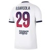 Jalkapallo Pelipaidat/Peliasut Paris Saint-Germain Bradley Barcola 29 Vieraspelipaita 2026-27