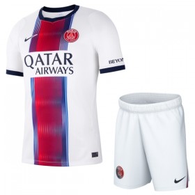 Jalkapallo Pelipaidat/Peliasut Paris Saint-Germain Desire Doue 14 Lasten Vieraspelipaita 2026-27