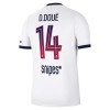 Jalkapallo Pelipaidat/Peliasut Paris Saint-Germain Desire Doue 14 Vieraspelipaita 2026-27