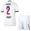 Jalkapallo Pelipaidat/Peliasut Paris Saint-Germain Hakimi 2 Lasten Vieraspelipaita 2026-27