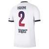 Jalkapallo Pelipaidat/Peliasut Paris Saint-Germain Hakimi 2 Vieraspelipaita 2026-27
