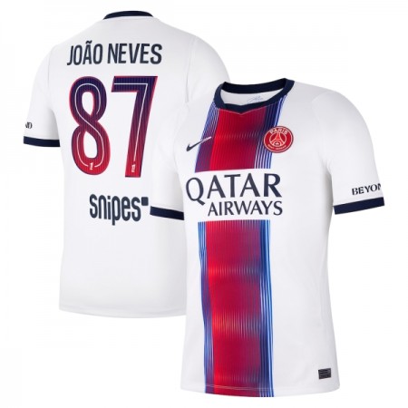 Jalkapallo Pelipaidat/Peliasut Paris Saint-Germain Joao Neves 87 Vieraspelipaita 2026-27 Jalkapallo Pelipaidat/Peliasut Paris Saint-Germain Joao Neves 87 Vieraspelipaita 2026-27
