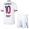 Jalkapallo Pelipaidat/Peliasut Paris Saint-Germain O. Dembele 10 Lasten Vieraspelipaita 2026-27 Jalkapallo Pelipaidat/Peliasut Paris Saint-Germain O. Dembele 10 Lasten Vieraspelipaita 2026-27