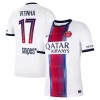 Jalkapallo Pelipaidat/Peliasut Paris Saint-Germain Vitinha 17 Vieraspelipaita 2026-27