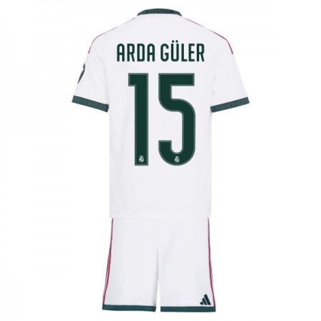 Jalkapallo Pelipaidat/Peliasut Real Madrid Arda Guler 15 Lasten Kotipelipaita 2026-27 Jalkapallo Pelipaidat/Peliasut Real Madrid Arda Guler 15 Lasten Kotipelipaita 2026-27