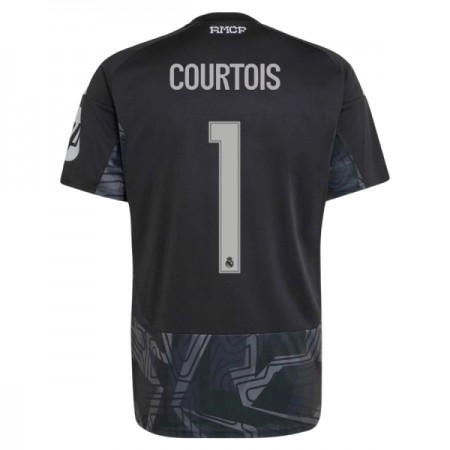 Jalkapallo Pelipaidat/Peliasut Real Madrid Courtois 1 Maalivahti Kotipelipaita 2026-27 Jalkapallo Pelipaidat/Peliasut Real Madrid Courtois 1 Maalivahti Kotipelipaita 2026-27