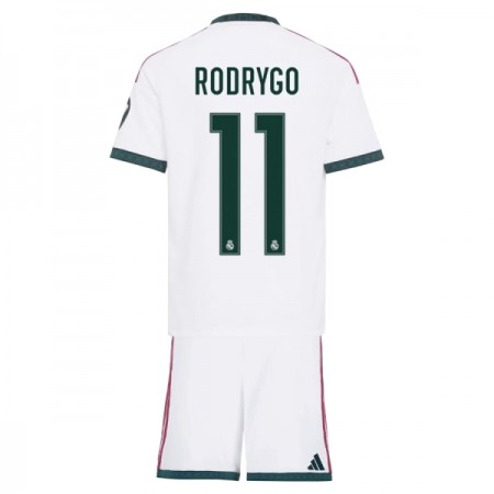 Jalkapallo Pelipaidat/Peliasut Real Madrid Rodrygo 11 Lasten Kotipelipaita 2026-27