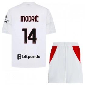 Jalkapallo Pelipaidat/Peliasut AC Milan Modrić 14 Lasten Vieraspelipaita 2026-27