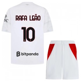 Jalkapallo Pelipaidat/Peliasut AC Milan Rafael Leao 10 Lasten Vieraspelipaita 2026-27
