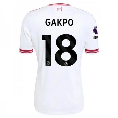 Jalkapallo Pelipaidat/Peliasut Liverpool Gakpo 18 Vieraspelipaita 2026-27 Jalkapallo Pelipaidat/Peliasut Liverpool Gakpo 18 Vieraspelipaita 2026-27