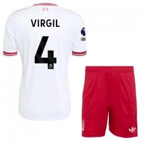 Jalkapallo Pelipaidat/Peliasut Liverpool Virgil 4 Lasten Vieraspelipaita 2026-27