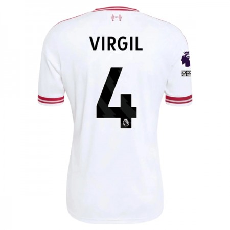 Jalkapallo Pelipaidat/Peliasut Liverpool Virgil 4 Vieraspelipaita 2026-27