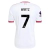 Jalkapallo Pelipaidat/Peliasut Liverpool Wirtz 7 Vieraspelipaita 2026-27 Jalkapallo Pelipaidat/Peliasut Liverpool Wirtz 7 Vieraspelipaita 2026-27