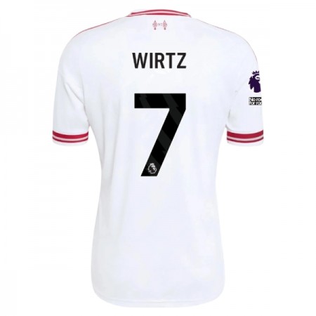 Jalkapallo Pelipaidat/Peliasut Liverpool Wirtz 7 Vieraspelipaita 2026-27 Jalkapallo Pelipaidat/Peliasut Liverpool Wirtz 7 Vieraspelipaita 2026-27