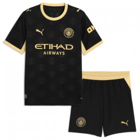 Jalkapallo Pelipaidat/Peliasut Manchester City Lasten Vieraspelipaita 2026-27