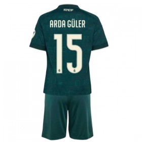 Jalkapallo Pelipaidat/Peliasut Real Madrid Arda Guler 15 Lasten Vieraspelipaita 2026-27