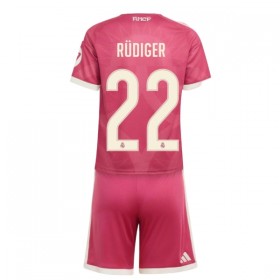 Jalkapallo Pelipaidat/Peliasut Real Madrid Rudiger 22 Lasten Kolmaspelipaita 2026-27