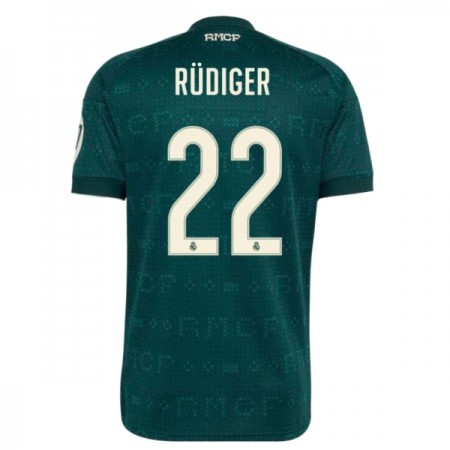 Jalkapallo Pelipaidat/Peliasut Real Madrid Rudiger 22 Vieraspelipaita 2026-27 Jalkapallo Pelipaidat/Peliasut Real Madrid Rudiger 22 Vieraspelipaita 2026-27