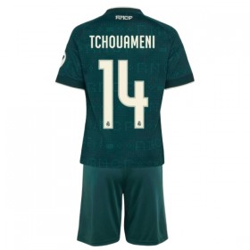 Jalkapallo Pelipaidat/Peliasut Real Madrid Tchouameni 14 Lasten Vieraspelipaita 2026-27
