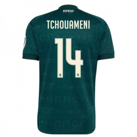 Jalkapallo Pelipaidat/Peliasut Real Madrid Tchouameni 14 Vieraspelipaita 2026-27 Jalkapallo Pelipaidat/Peliasut Real Madrid Tchouameni 14 Vieraspelipaita 2026-27
