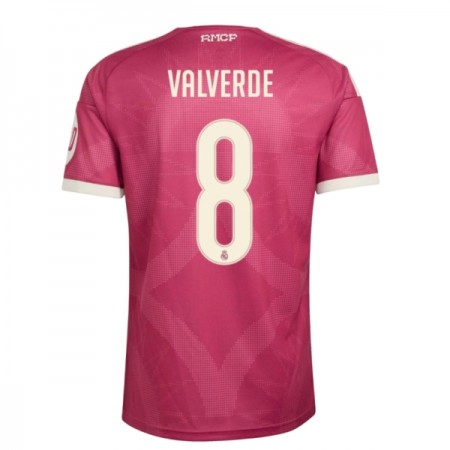 Jalkapallo Pelipaidat/Peliasut Real Madrid Valverde 8 Kolmaspelipaita 2026-27 Jalkapallo Pelipaidat/Peliasut Real Madrid Valverde 8 Kolmaspelipaita 2026-27