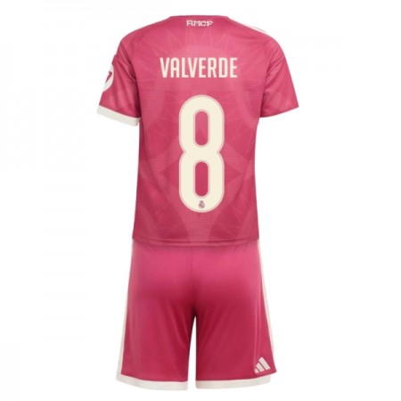 Jalkapallo Pelipaidat/Peliasut Real Madrid Valverde 8 Lasten Kolmaspelipaita 2026-27 Jalkapallo Pelipaidat/Peliasut Real Madrid Valverde 8 Lasten Kolmaspelipaita 2026-27