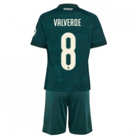 Jalkapallo Pelipaidat/Peliasut Real Madrid Valverde 8 Lasten Vieraspelipaita 2026-27