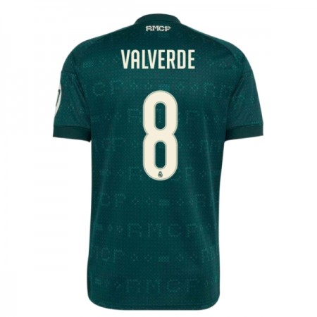 Jalkapallo Pelipaidat/Peliasut Real Madrid Valverde 8 Vieraspelipaita 2026-27 Jalkapallo Pelipaidat/Peliasut Real Madrid Valverde 8 Vieraspelipaita 2026-27