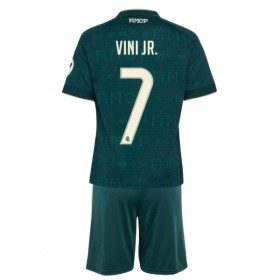 Jalkapallo Pelipaidat/Peliasut Real Madrid Vini JR. 7 Lasten Vieraspelipaita 2026-27