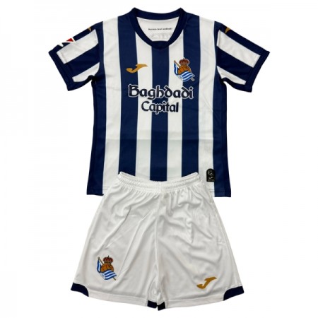 Jalkapallo Pelipaidat/Peliasut Real Sociedad Lasten Kotipelipaita 2026-27 Jalkapallo Pelipaidat/Peliasut Real Sociedad Lasten Kotipelipaita 2026-27