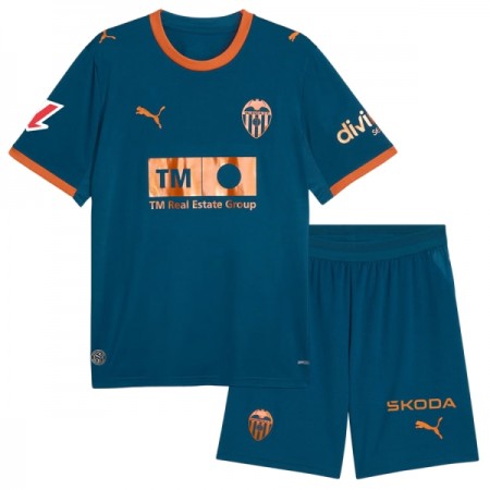 Jalkapallo Pelipaidat/Peliasut Valencia CF Lasten Vieraspelipaita 2026-27