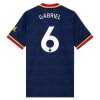 Jalkapallo Pelipaidat/Peliasut Arsenal Gabriel 6 Vieraspelipaita 2026-27 Jalkapallo Pelipaidat/Peliasut Arsenal Gabriel 6 Vieraspelipaita 2026-27