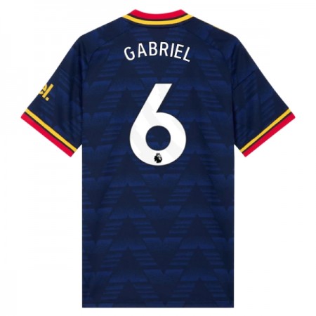 Jalkapallo Pelipaidat/Peliasut Arsenal Gabriel 6 Vieraspelipaita 2026-27 Jalkapallo Pelipaidat/Peliasut Arsenal Gabriel 6 Vieraspelipaita 2026-27