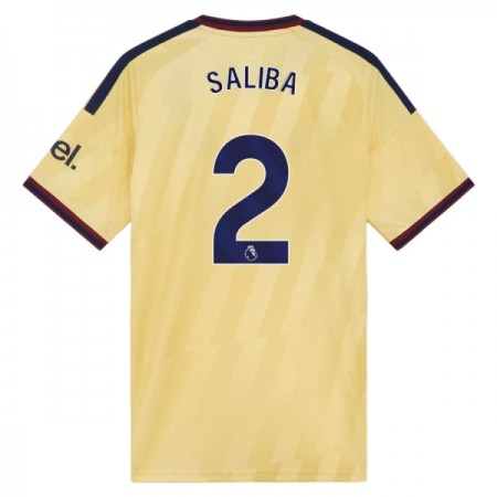 Jalkapallo Pelipaidat/Peliasut Arsenal Saliba 2 Kolmaspelipaita 2026-27