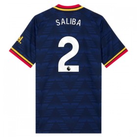 Jalkapallo Pelipaidat/Peliasut Arsenal Saliba 2 Vieraspelipaita 2026-27