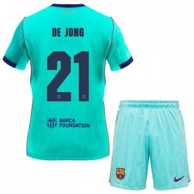 Jalkapallo Pelipaidat/Peliasut FC Barcelona Frenkie de Jong 21 Lasten Kolmaspelipaita 2026-27