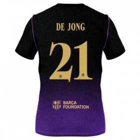 Jalkapallo Pelipaidat/Peliasut FC Barcelona Frenkie de Jong 21 Vieraspelipaita 2026-27