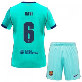 Jalkapallo Pelipaidat/Peliasut FC Barcelona Gavi 6 Lasten Kolmaspelipaita 2026-27
