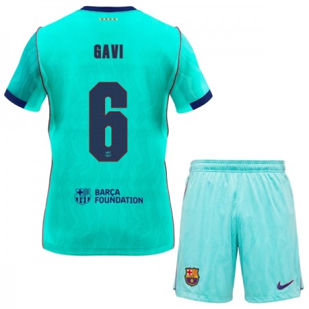 Jalkapallo Pelipaidat/Peliasut FC Barcelona Gavi 6 Lasten Kolmaspelipaita 2026-27 Jalkapallo Pelipaidat/Peliasut FC Barcelona Gavi 6 Lasten Kolmaspelipaita 2026-27