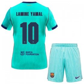 Jalkapallo Pelipaidat/Peliasut FC Barcelona Lamine Yamal 10 Lasten Kolmaspelipaita 2026-27