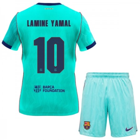 Jalkapallo Pelipaidat/Peliasut FC Barcelona Lamine Yamal 10 Lasten Kolmaspelipaita 2026-27