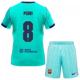 Jalkapallo Pelipaidat/Peliasut FC Barcelona Pedri 8 Lasten Kolmaspelipaita 2026-27