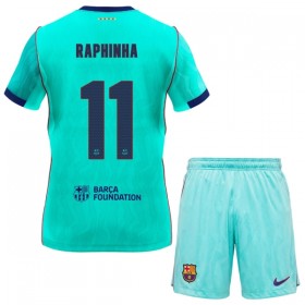 Jalkapallo Pelipaidat/Peliasut FC Barcelona Raphinha 11 Lasten Kolmaspelipaita 2026-27