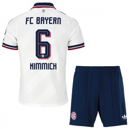Jalkapallo Pelipaidat/Peliasut FC Bayern München Kimmich 6 Lasten Vieraspelipaita 2026-27 Jalkapallo Pelipaidat/Peliasut FC Bayern München Kimmich 6 Lasten Vieraspelipaita 2026-27