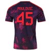 Jalkapallo Pelipaidat/Peliasut FC Bayern München Pavlovic 45 Kolmaspelipaita 2026-27 Jalkapallo Pelipaidat/Peliasut FC Bayern München Pavlovic 45 Kolmaspelipaita 2026-27